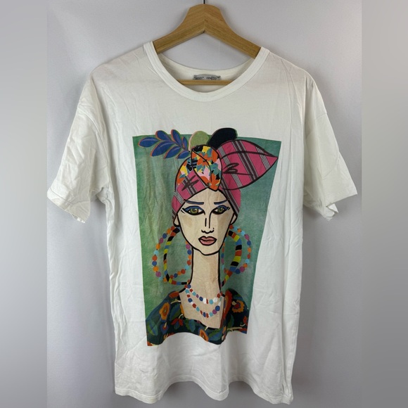 Zara limited edition women in art graphic tee | Size M - Picture 1 of 5